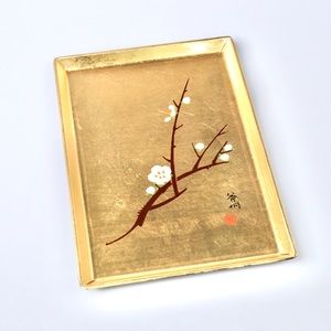 Vintage | Gold Sushi Tray
7.5” x 3.5”